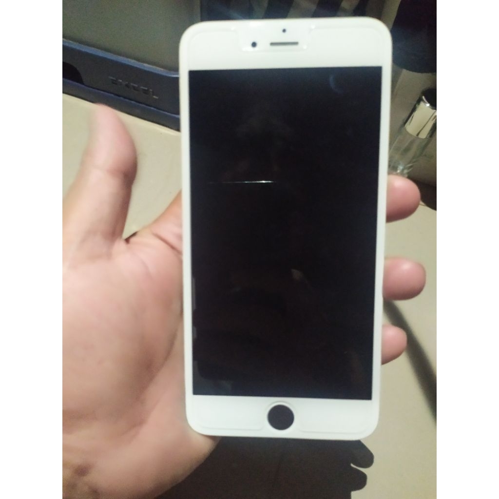 Lcd iphone 6s plus putih original copotan
