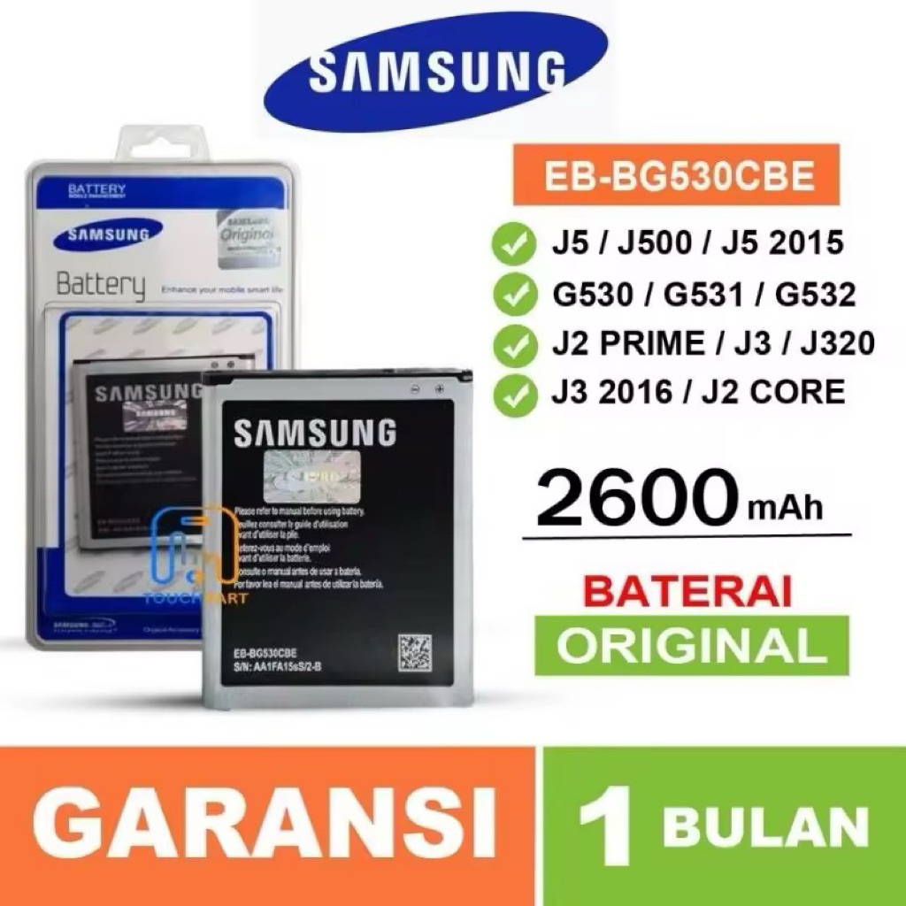 Baterai Batre Samsung Galaxy J2 Core J2 Prime J2 Pro A2 Core J3 Pro J3 2016 J320 J500 J5 2015 G530 G