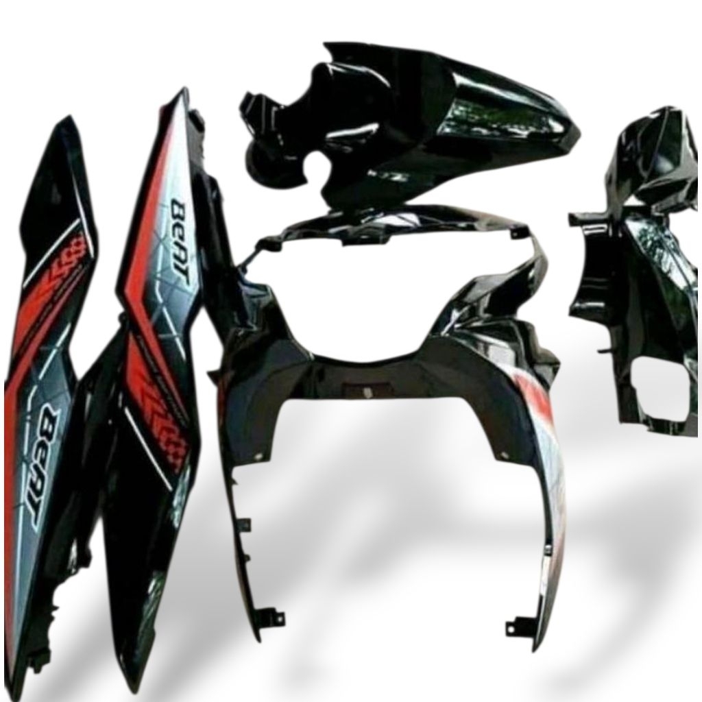 full body halus beat new ESP 2017 Hitam plus stiker striping