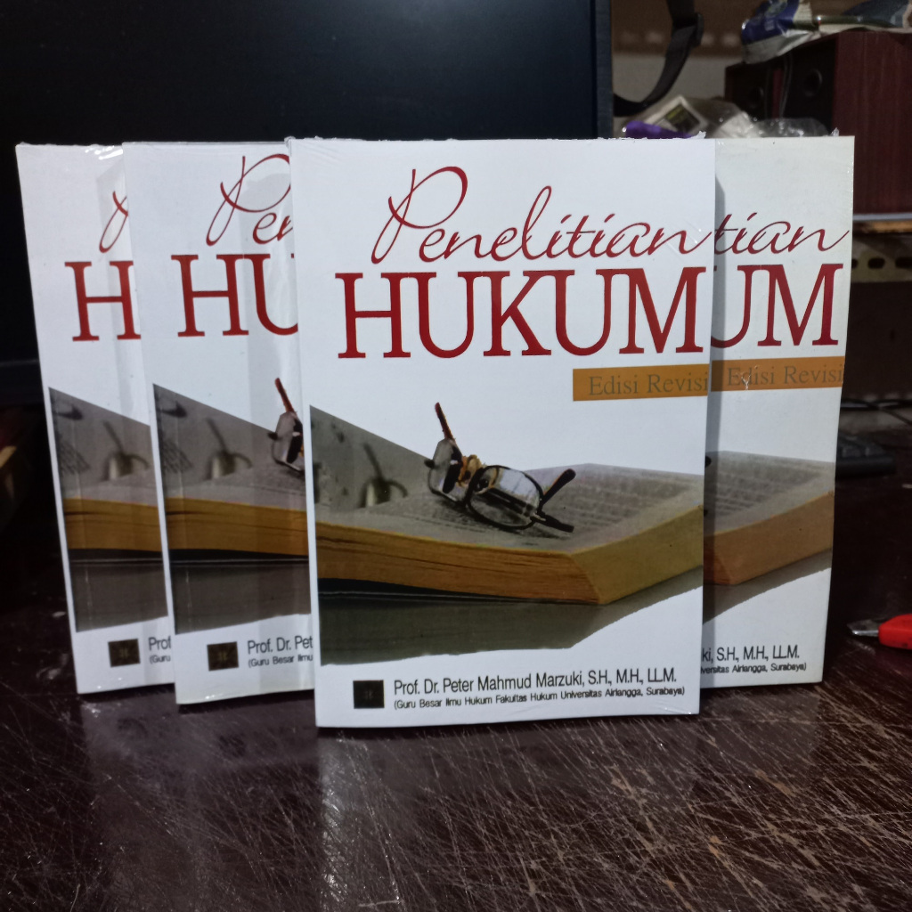 Buku Penelitian Hukum Peter Mahmud Marzuki Baru