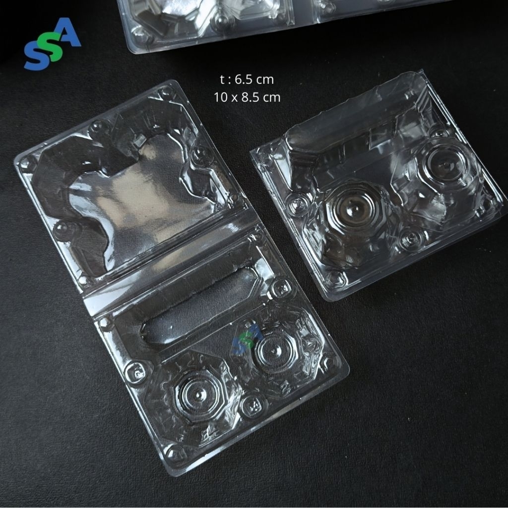 Mika Telur Isi 2 Plus Kancing dan Sekat