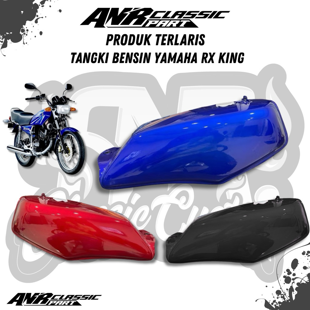 Tangki bensin Yamaha RX king RXKING Tanki yamaha rx king bagus cat biru