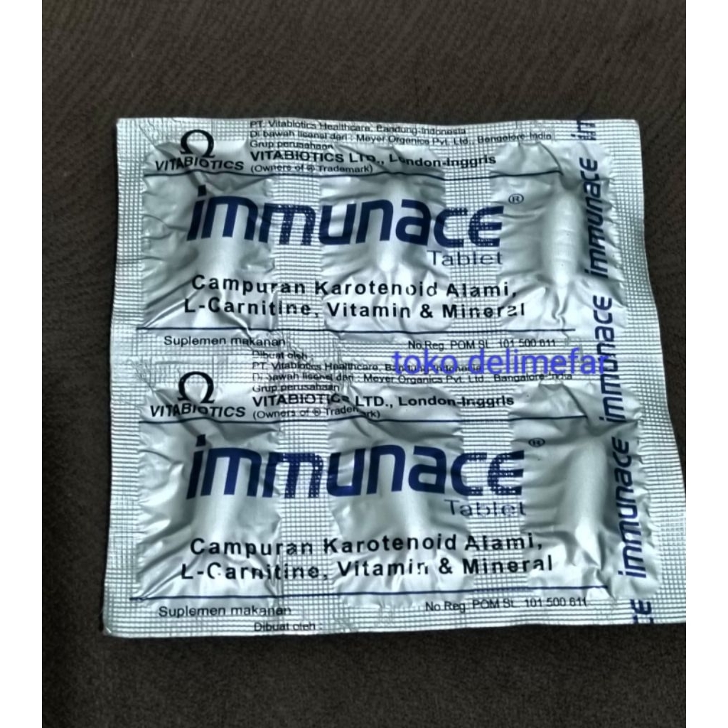 immunace vitabiotics strip 6 tablet
