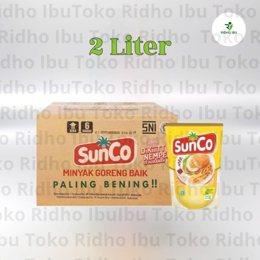 Minyak sunCo Grosir 1 dus (isi 6 Pouch) | Minyak Grosir Murah