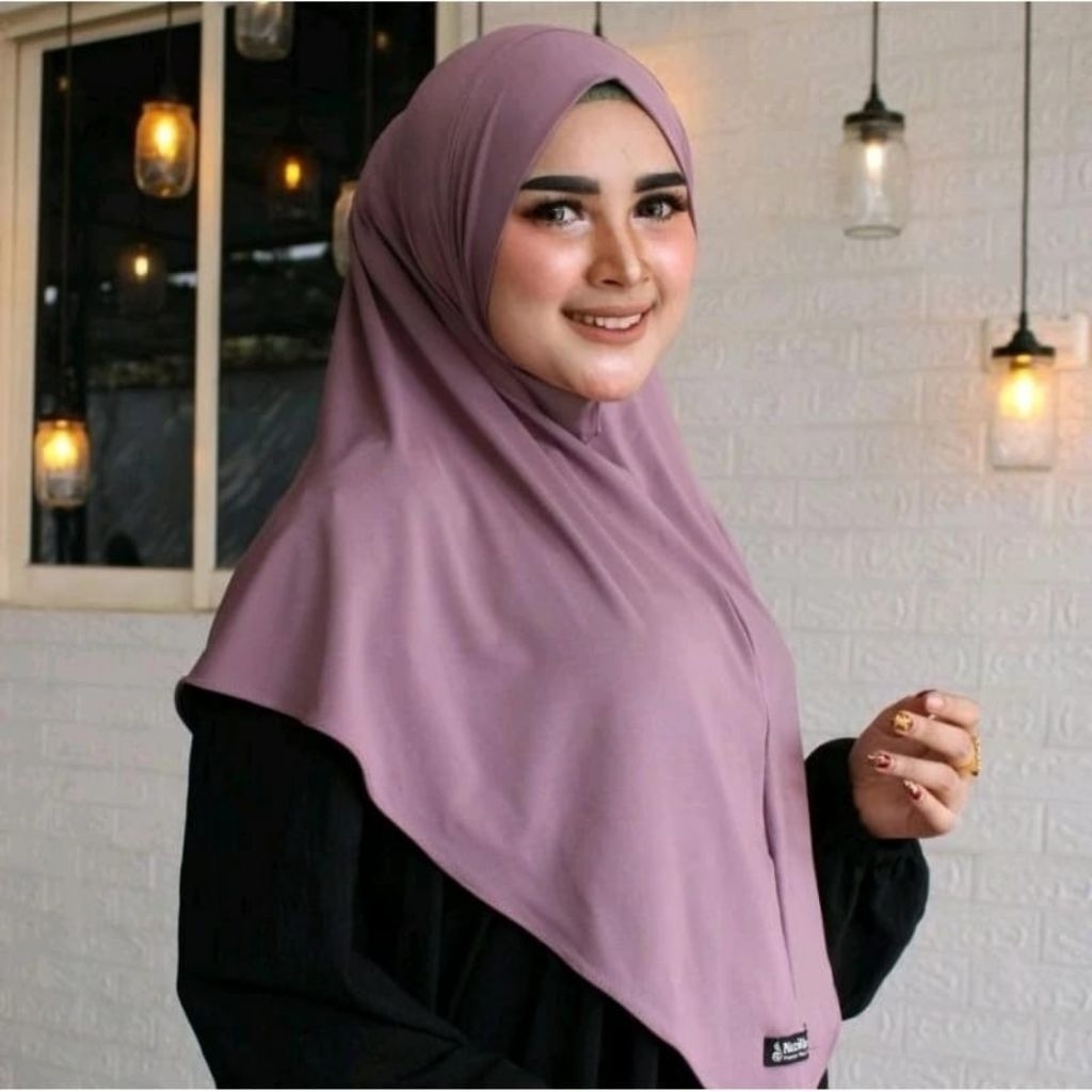 HIJAB INSTAN MUSLIMAH MELAYU/JERSEY PREMIUM ORI BY NAZILLA PRODUCTION