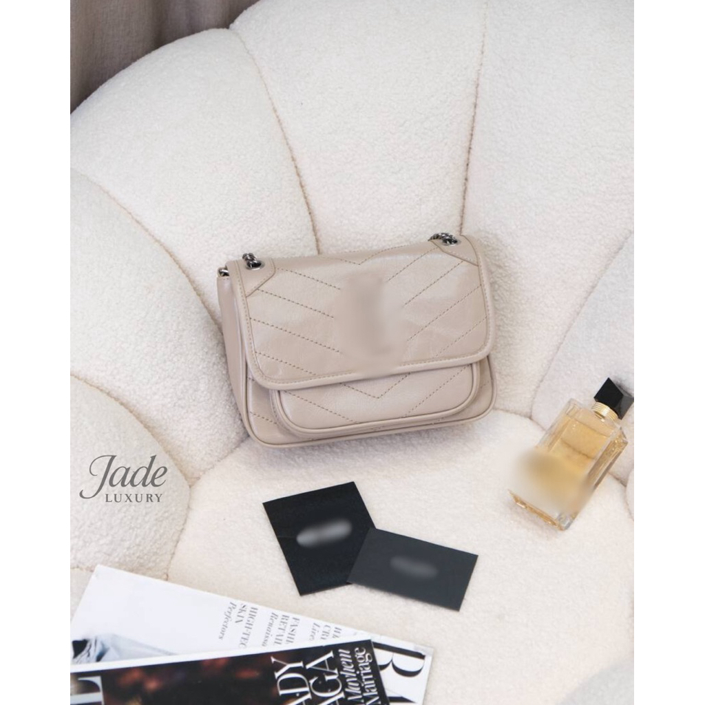 Tas Wanita Y Niki Baby Dark Beige