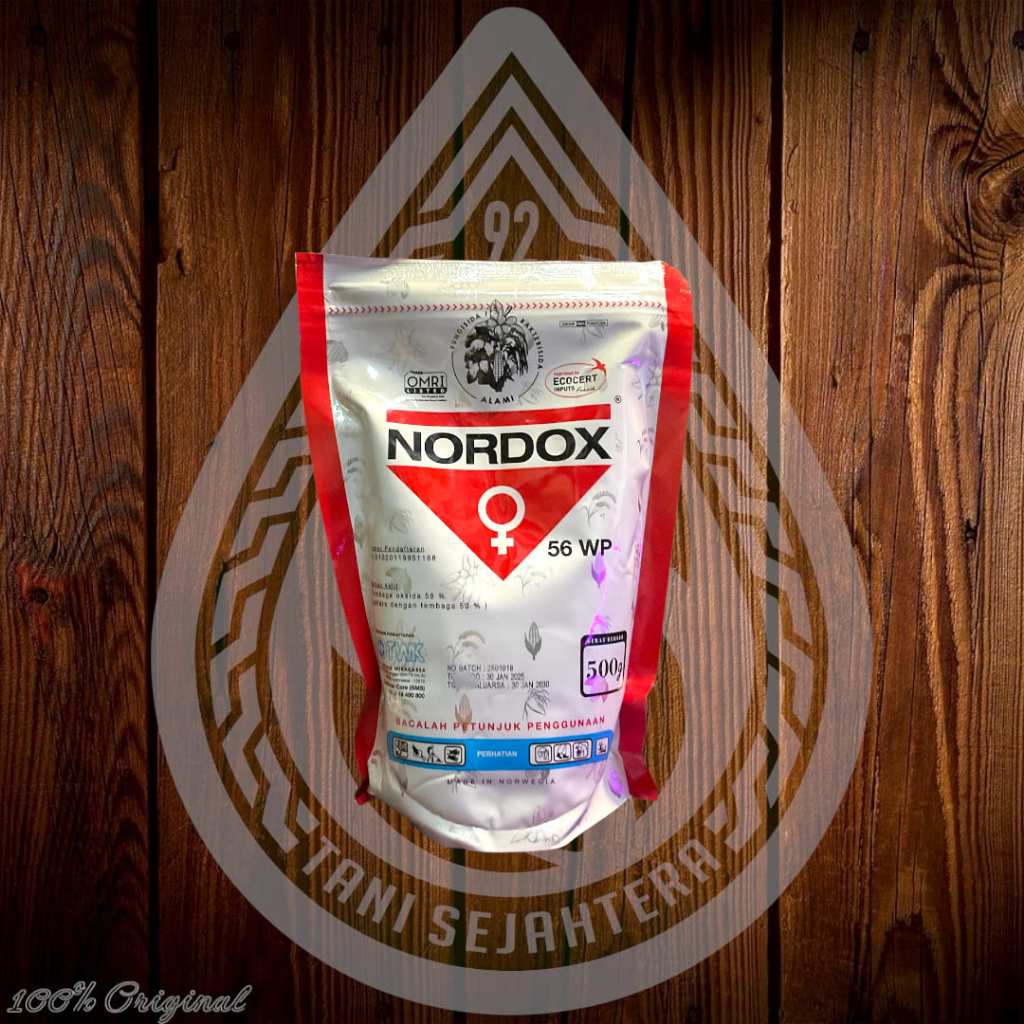 FUNGISIDA DAN BAKTERISIDA NORDOX 500GR