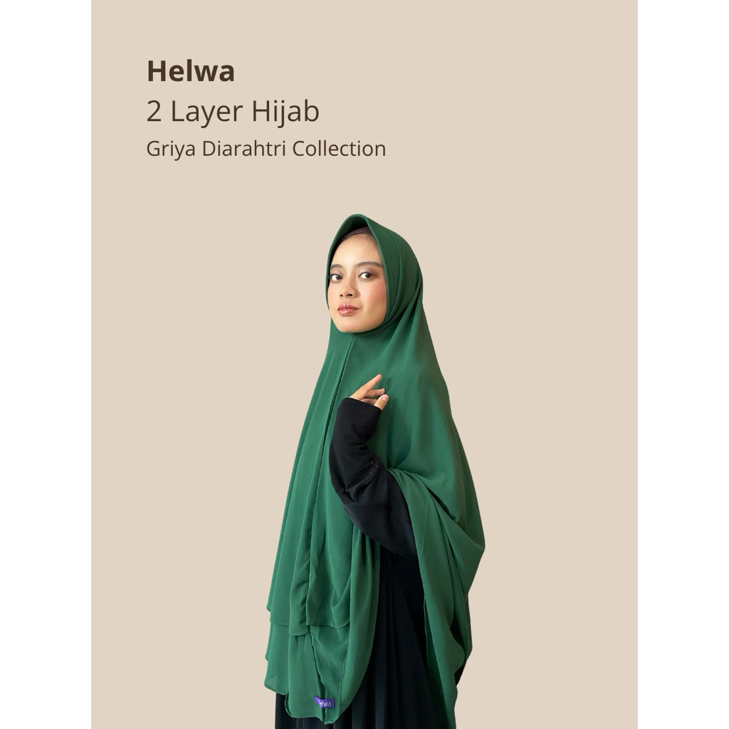 Helwa 2 Layer Hijab