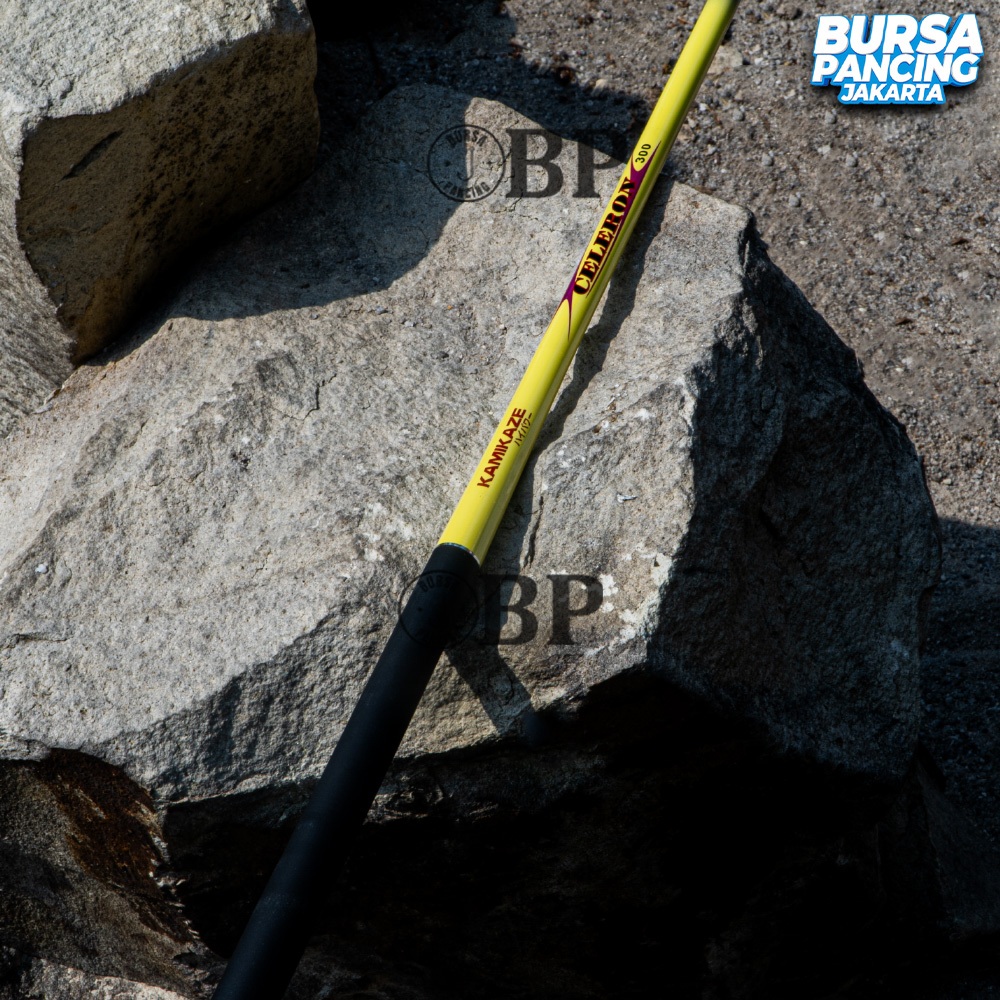 Kamikaze Joran Tegek Celeron 240cm - 720cm Carbon Joran Tegek Ruas pendek