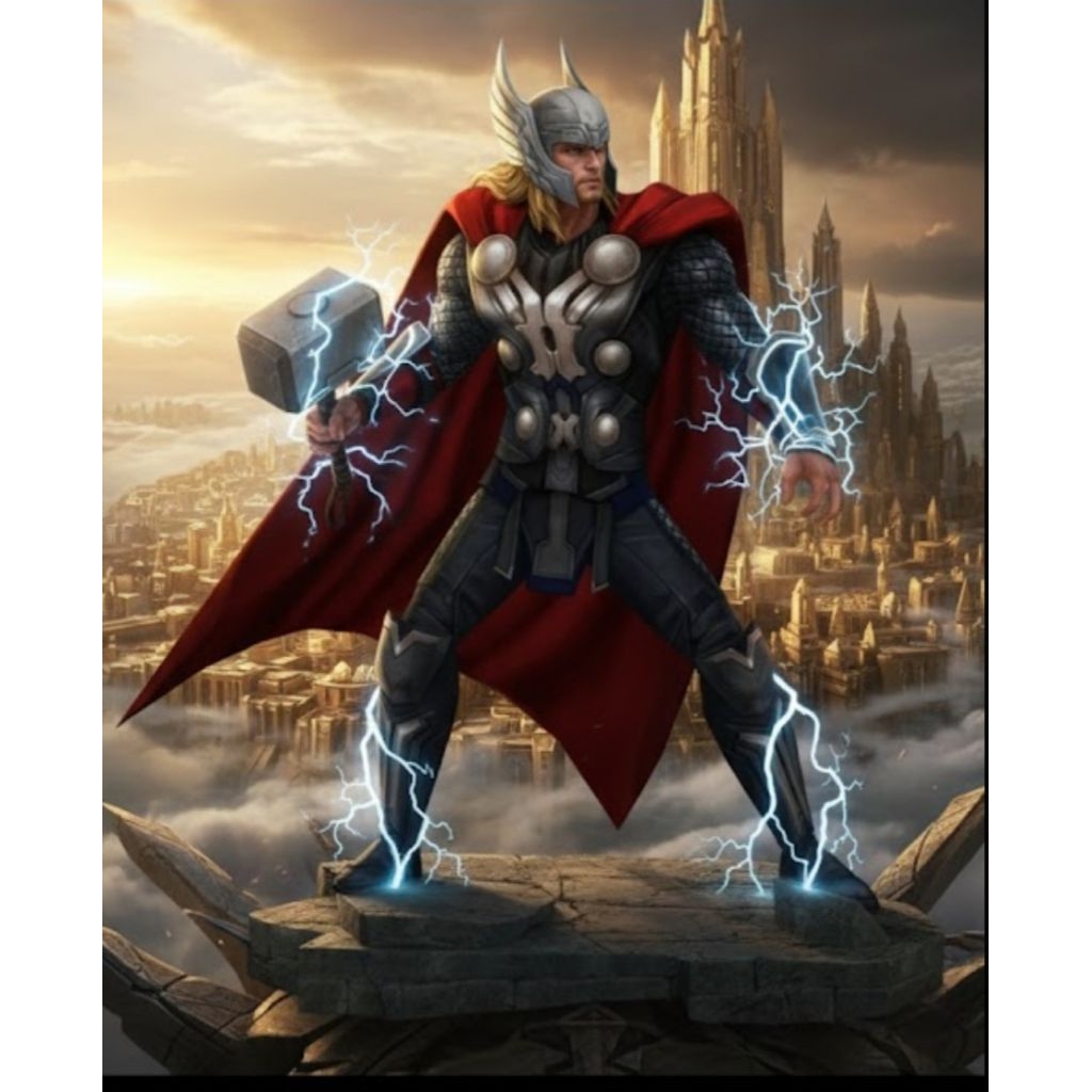 papercraft  Action Figure Thor