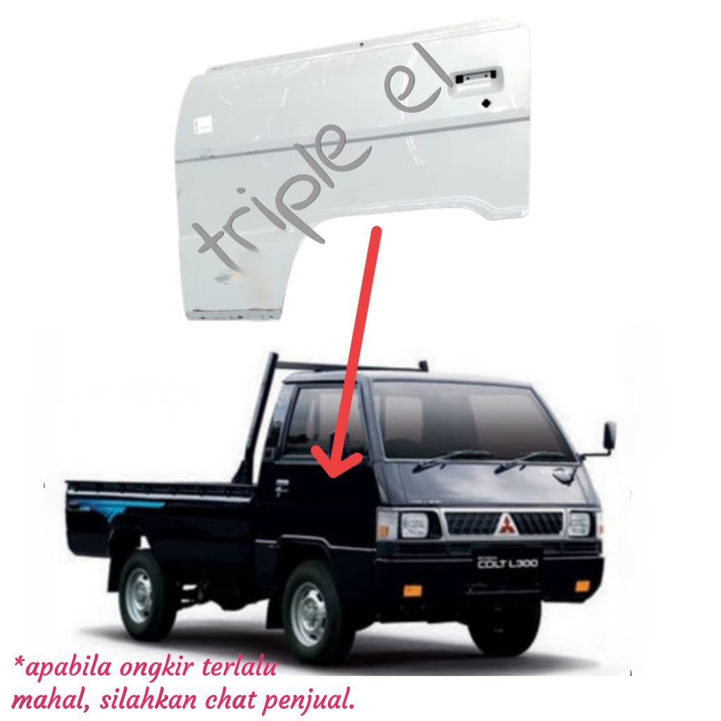 PANEL DAUN PINTU MITSUBISHI L300 ORI