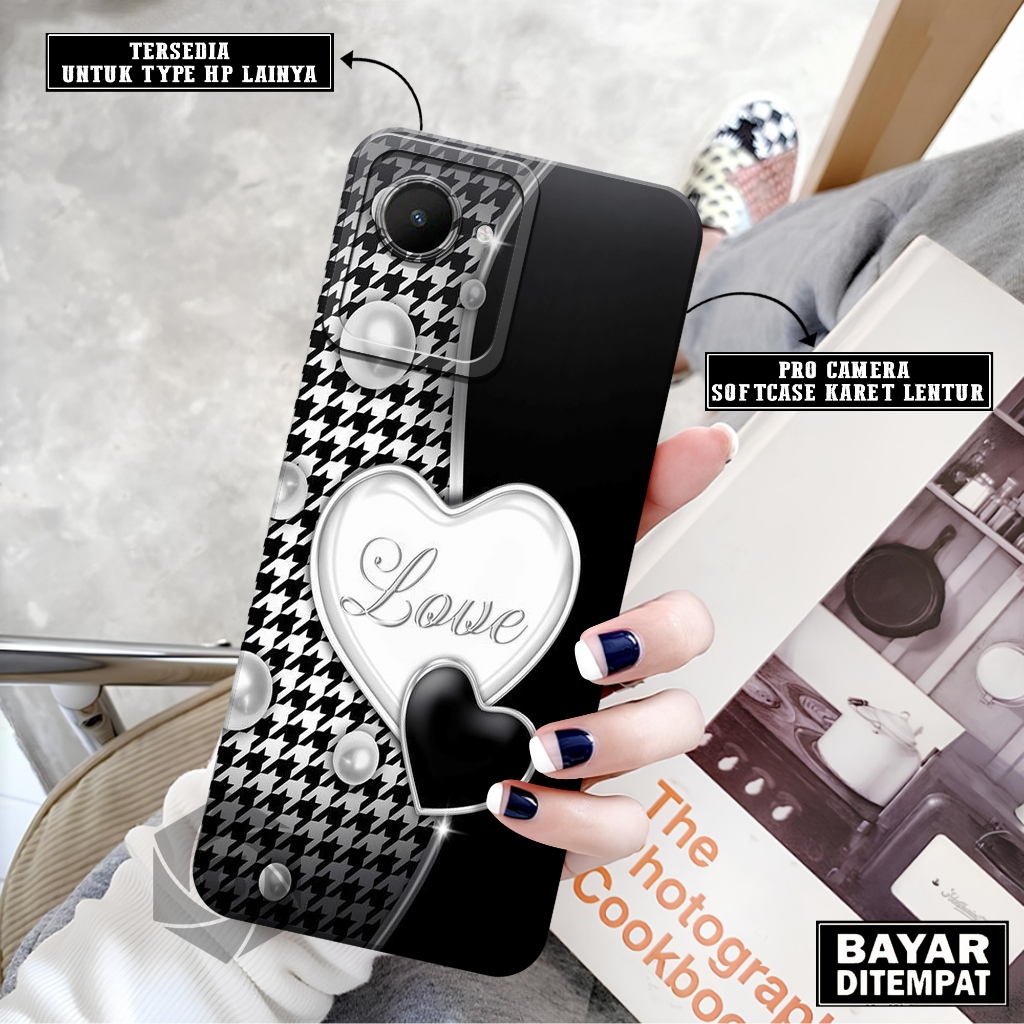 Case REALME C30 / C30S Terbaru - Fashion Case Love - Softcase REALME C30 / C30S - Casing REALME C30 