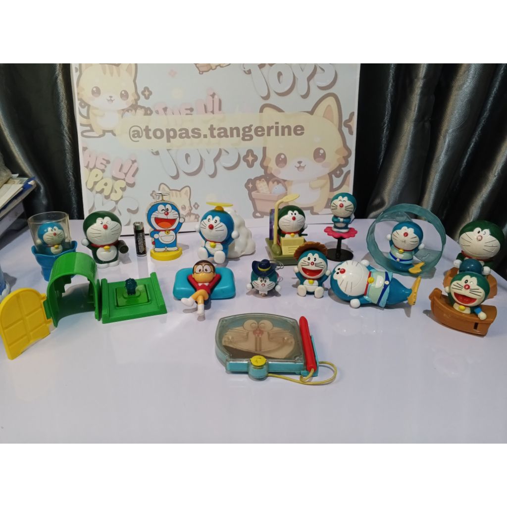 McD Happy Meal KFC Kids Meal Doraemon Mix Series