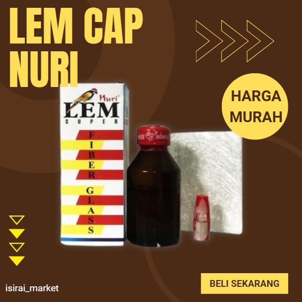 Lem Fiber Glass Nuri Super Kuat