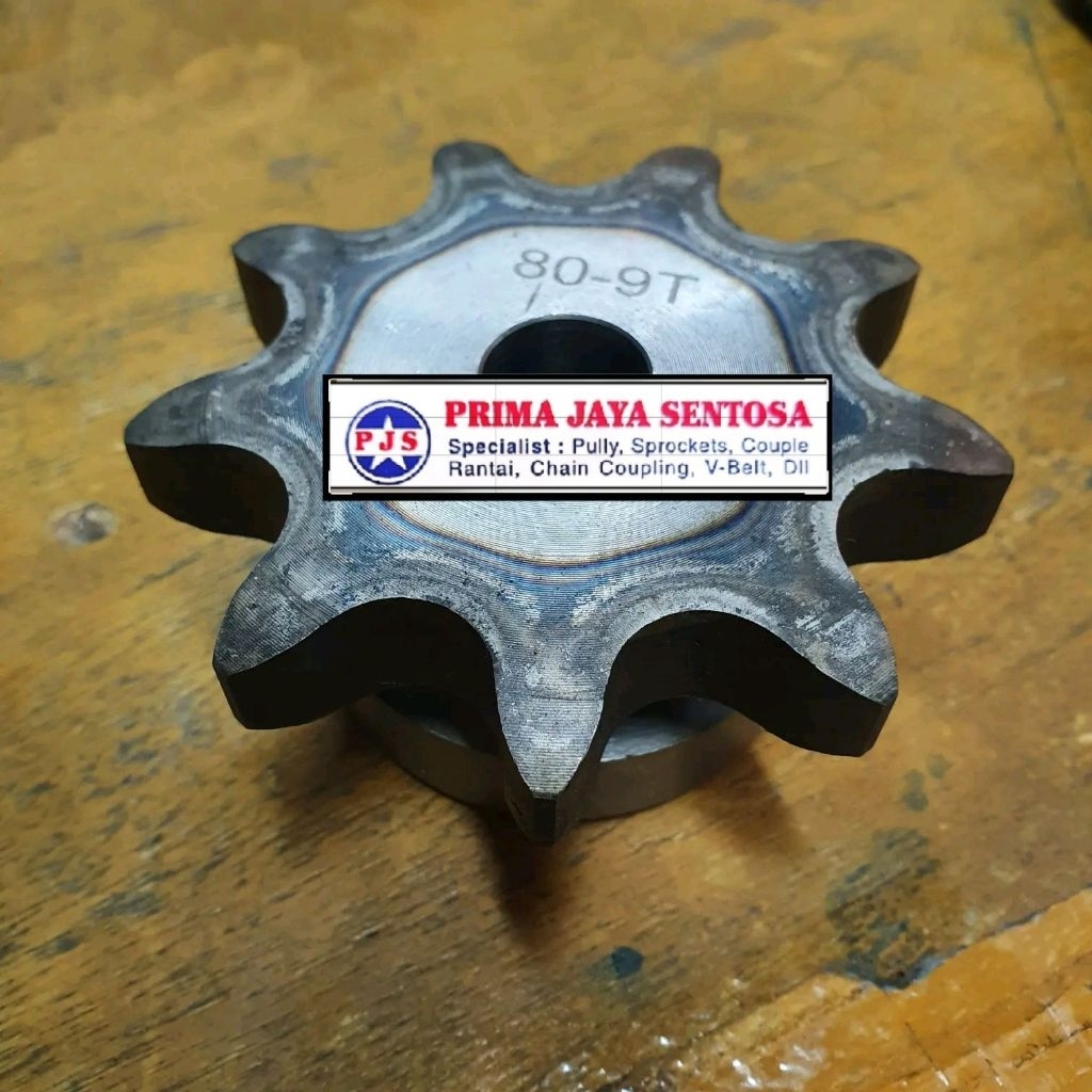 SPROCKET GEAR RS 80 - 9T ( GEAR RS 80 SINGLE GIGI 9 )