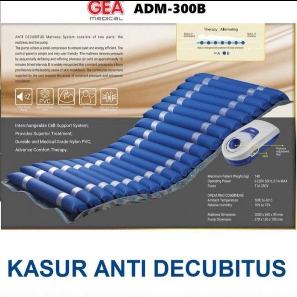 GEA Kasur Decubitus Gea ADM 300B / Kasur Anti Decubitus Gea ADM 300 B