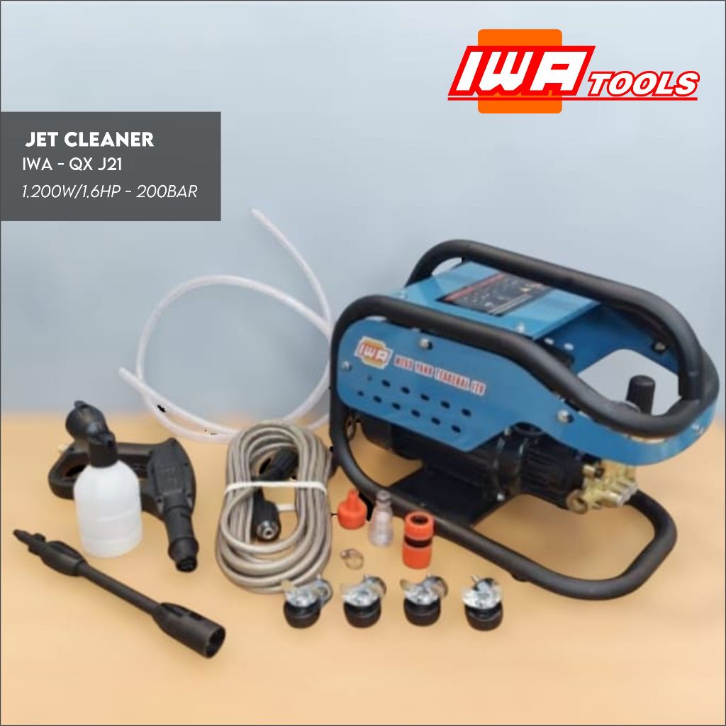 Iwa - Jet Cleaner QXJ-21 200bar/1200w