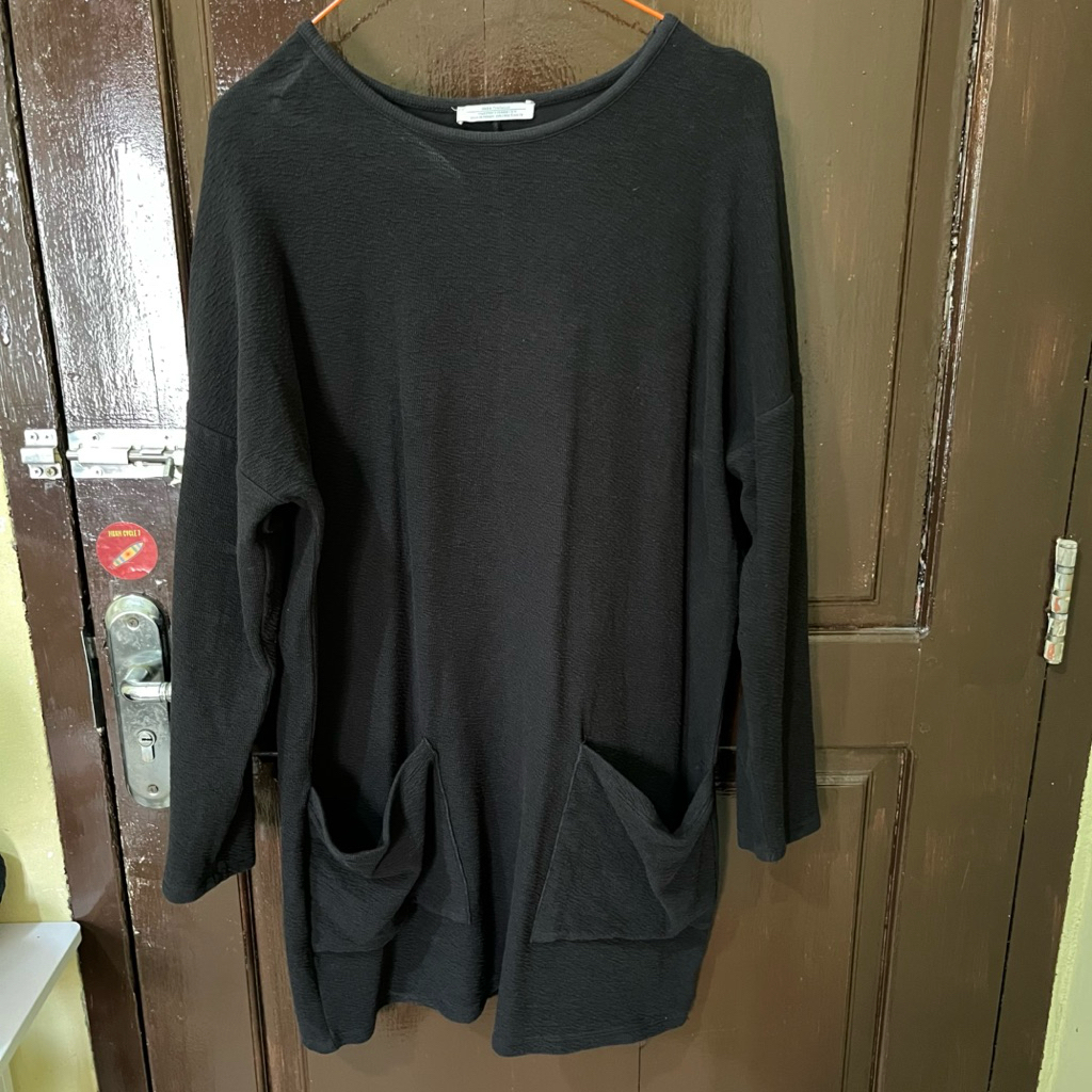 [PRELOVED] Atasan Zara hitam tunik