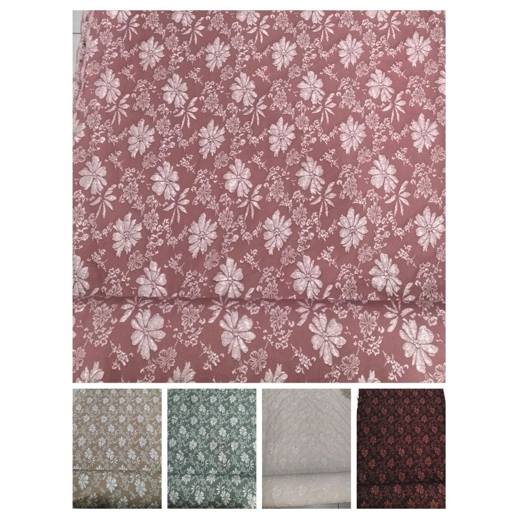 Kain Jacquard FUKORO Puff Original ll Kain Kebaya Jaggan Jacquard 3D Premium ll Jacquard Timbul