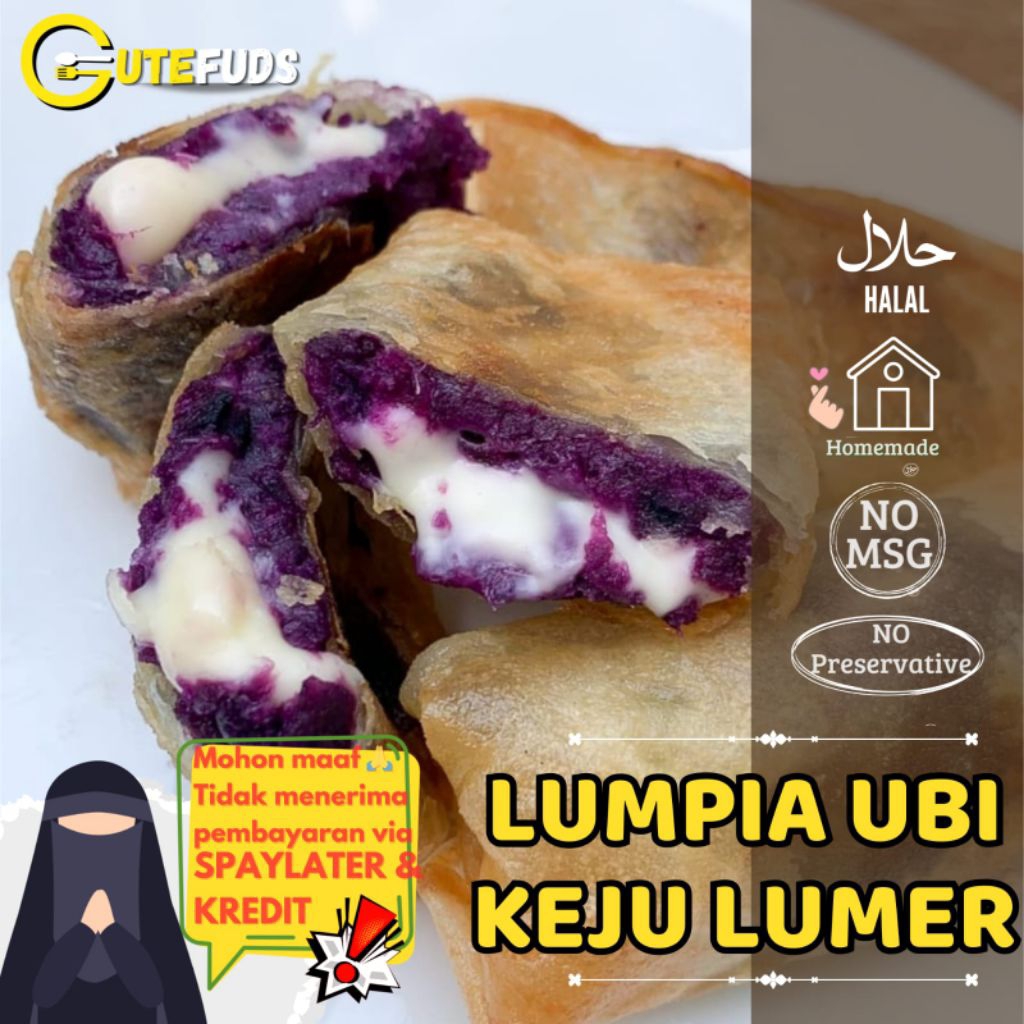 LUMPIA UBI KEJU LUMER