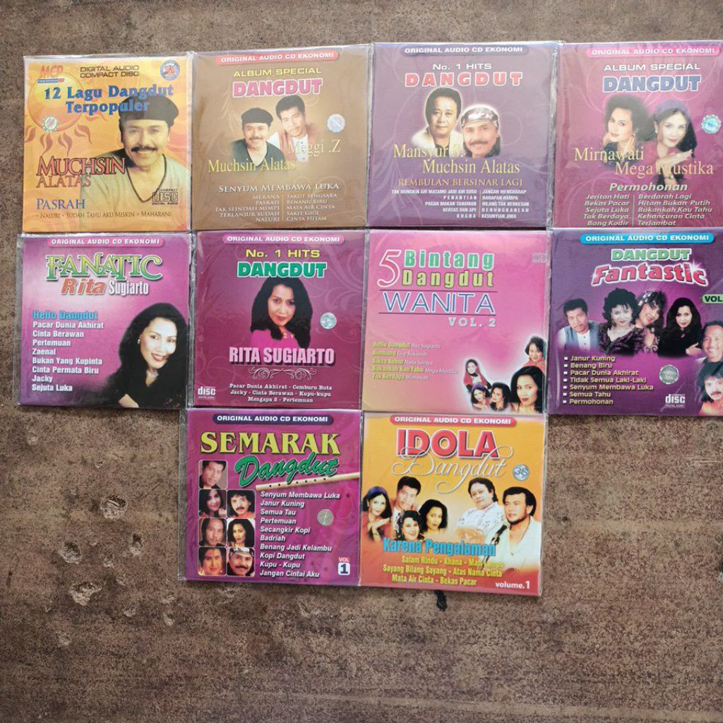 CD Original Dangdut Muchsin Alatas Dkk