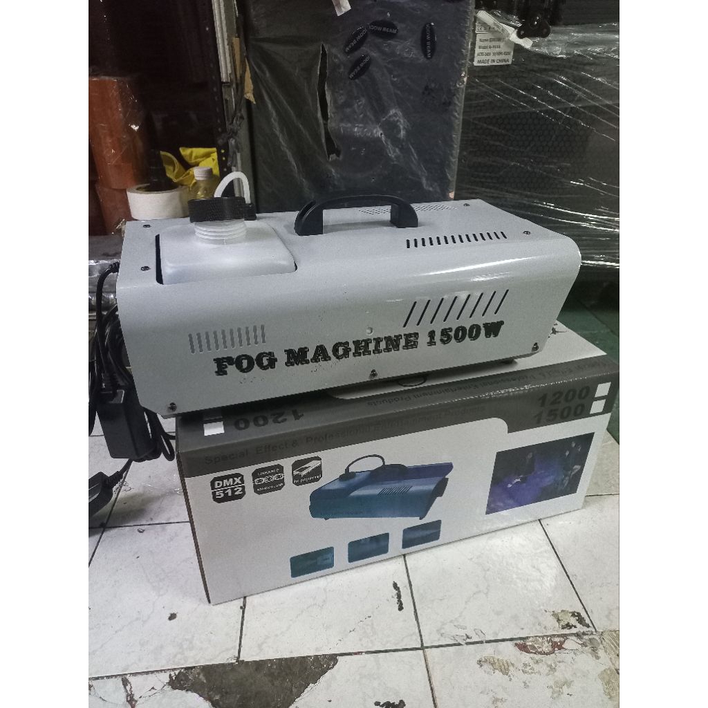 fog machine mesin asap 1500watt