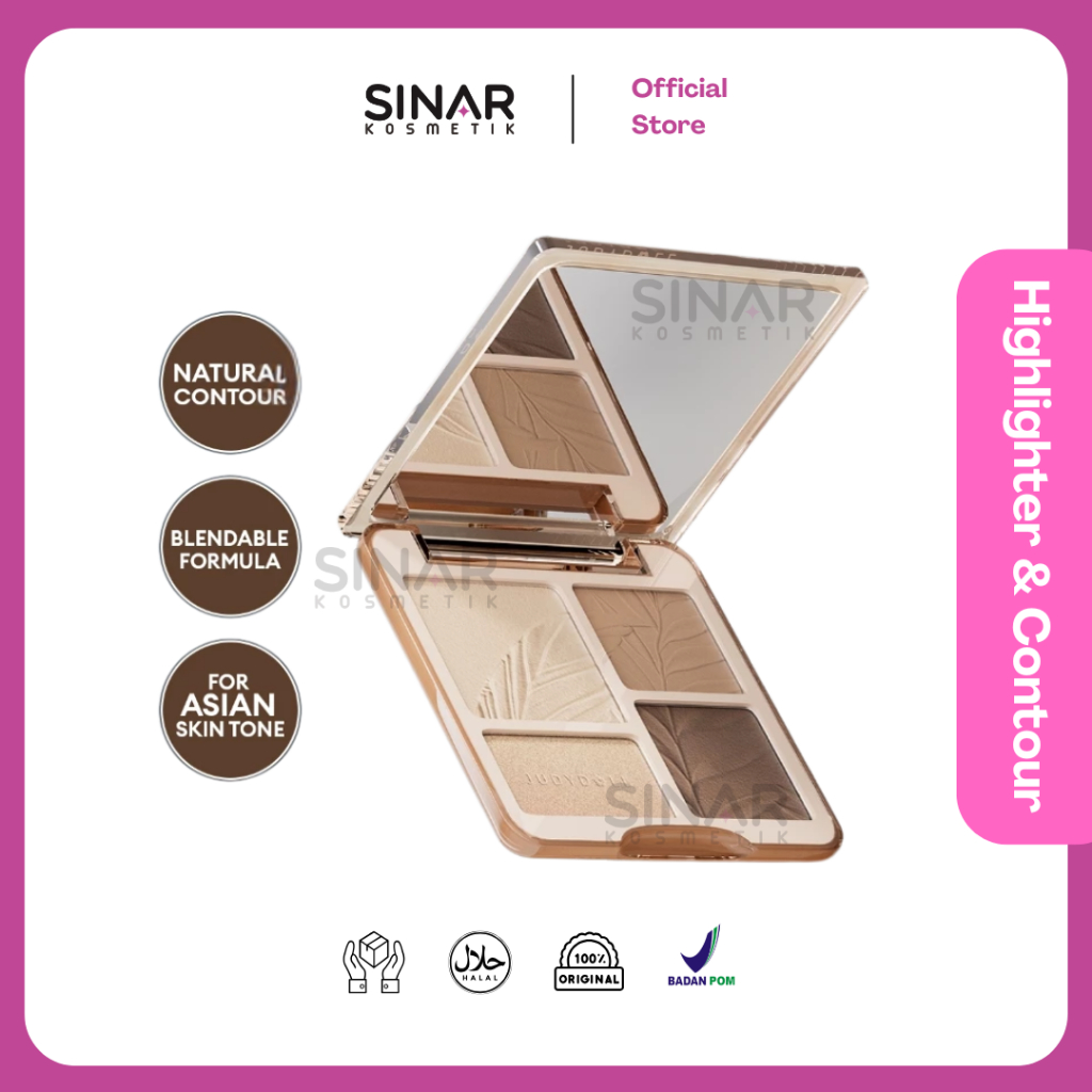 Judydoll Highlight & Contour Palette