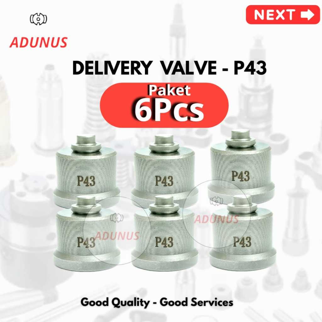 Delivery Valve P43  Delivery Valves Diesel Egine Fuel Injection Pump P43