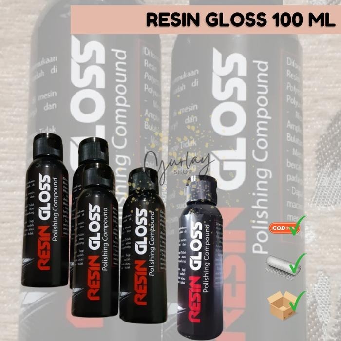 [READY] Resin Gloss Polish 100ml – Cairan Poles Resin, Epoxy, dan Akrilik
