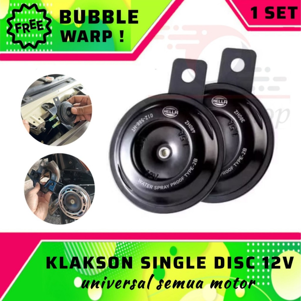 Klakson Motor Suara Mobil Hella / Klakson Hella Classic Suara Mobil Avanza Innova