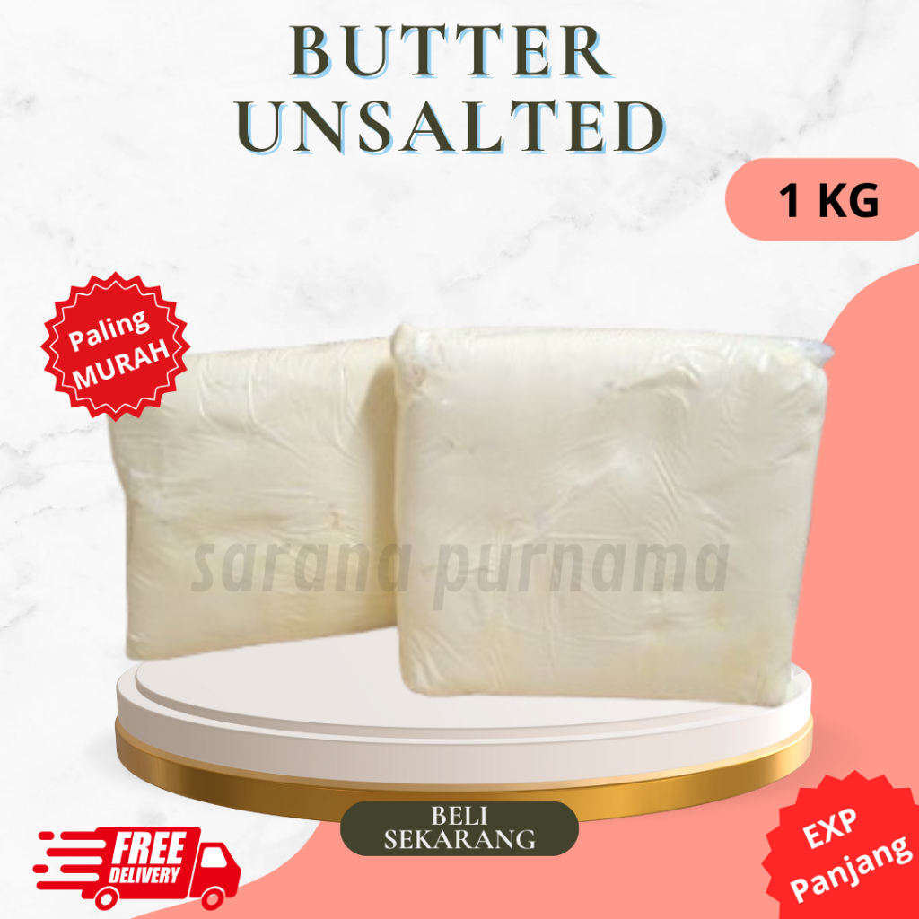 Butter Unsalted 1 kg