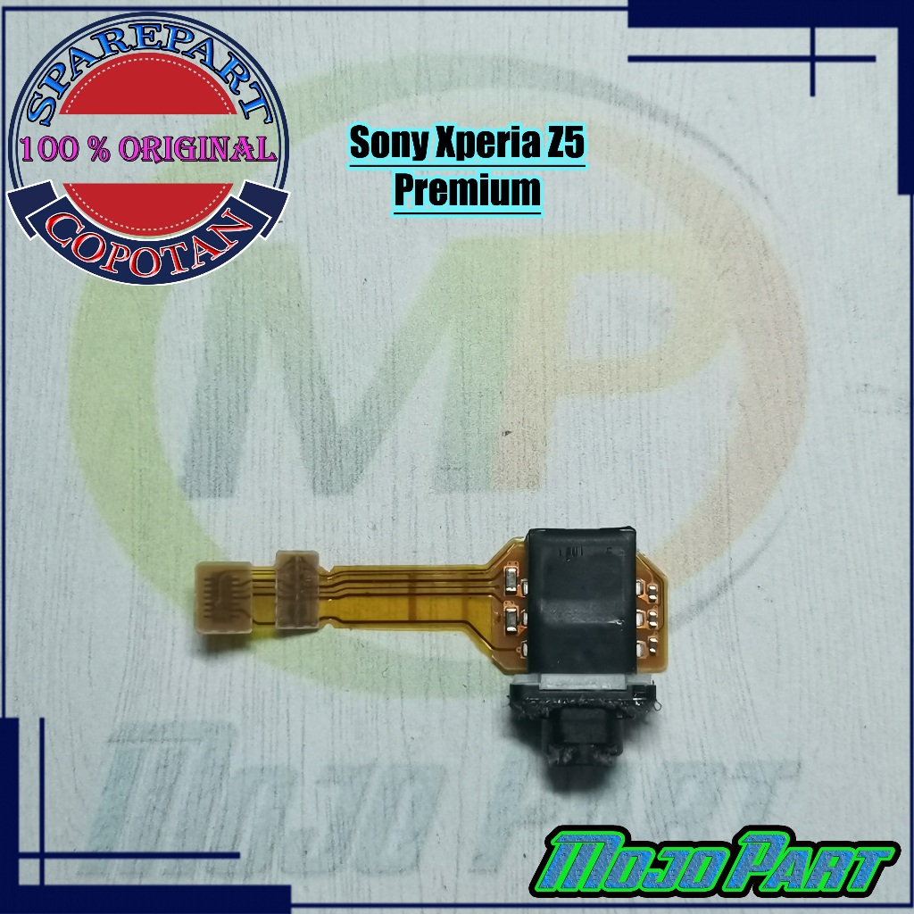 Sony Xperia Z5 Premium Fleksibel Flexible Jack Audio Lubang Headset Original Copotan | Mojo Part