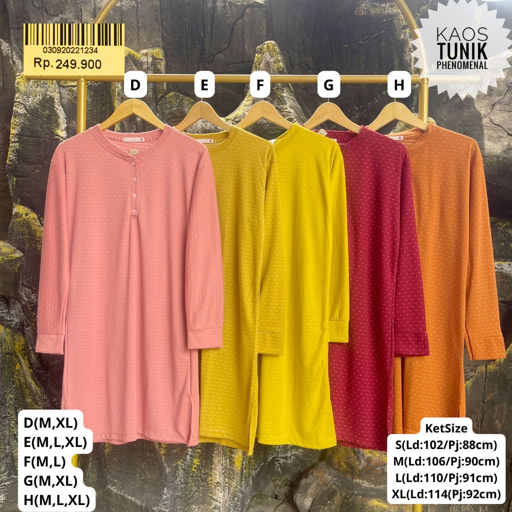 TUNIK PHENOMENAL POLKADOT PREMIUM