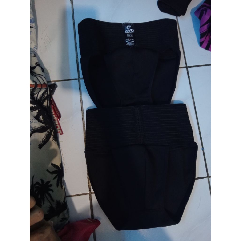 celana korset+celana running pria