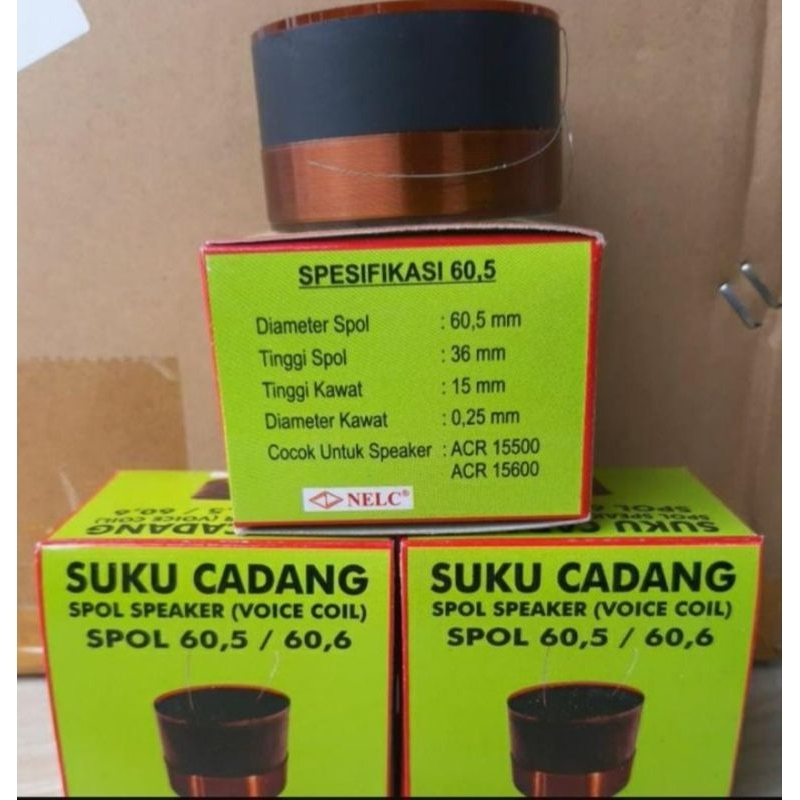 Spul Speaker/Voice coil 60,5mm
