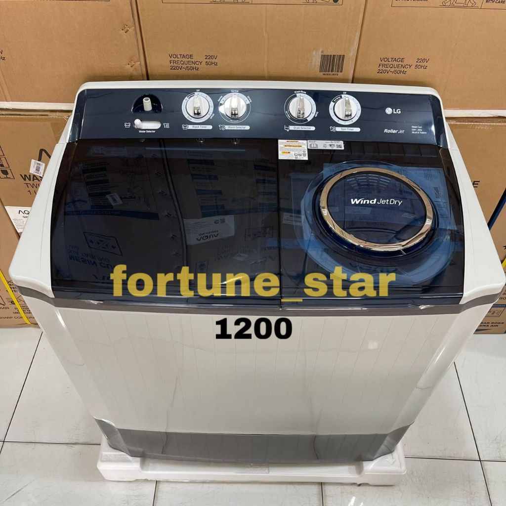 Mesin Cuci LG 2 Tabung 1200 12kg