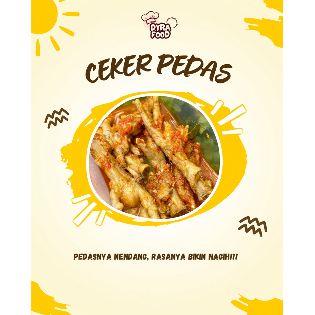 ceker pedas frozen