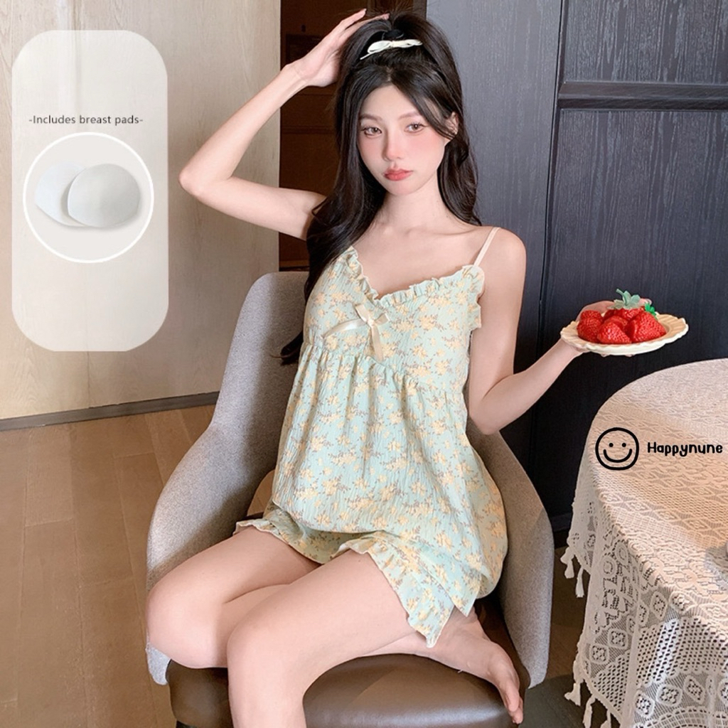 Happynune baju tidur set sexy korea style