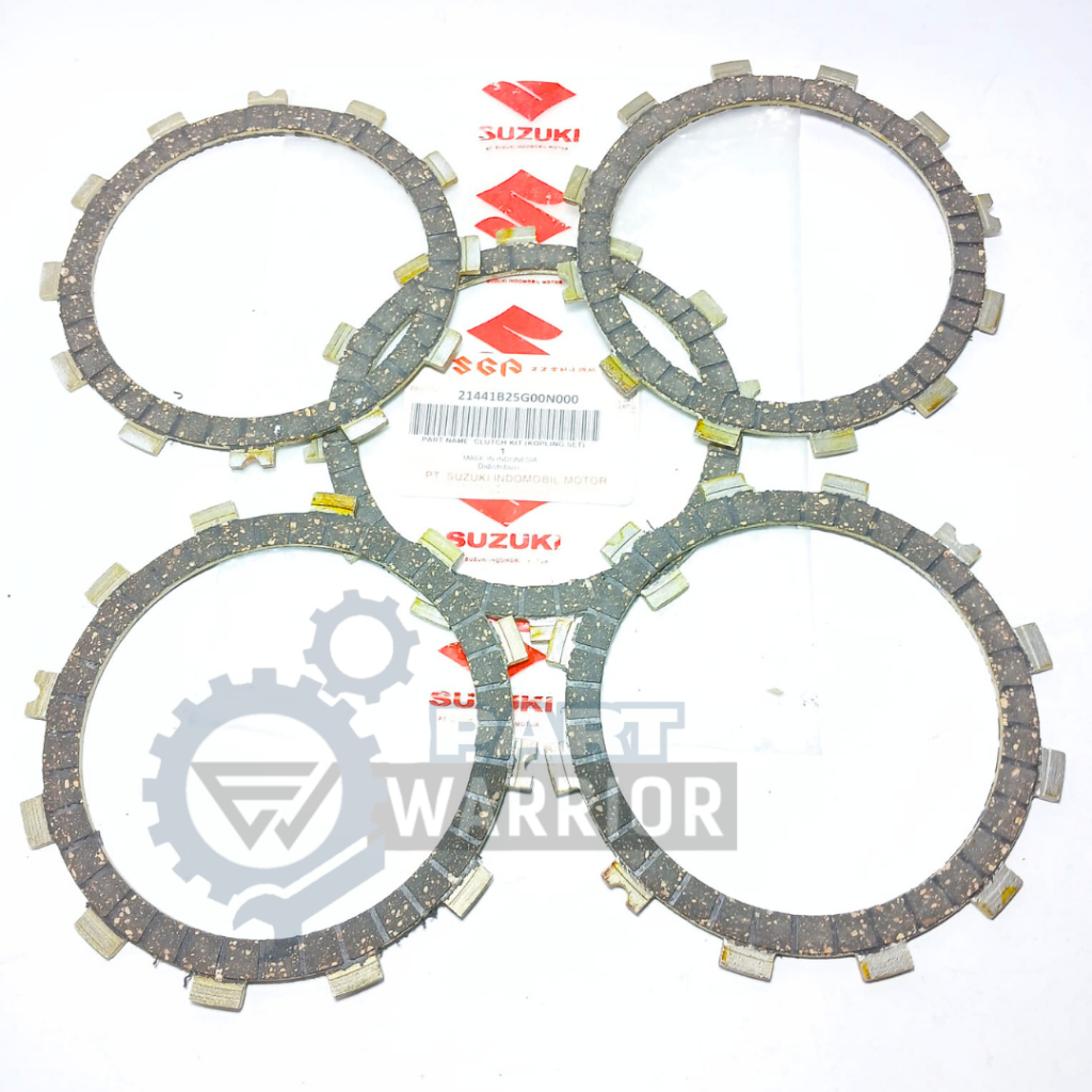 Plat Kopling Kampas Kopling Satria FU 150 Plate Motor Satria F150 Suzuki isi 5 Pelat Gesek Friction