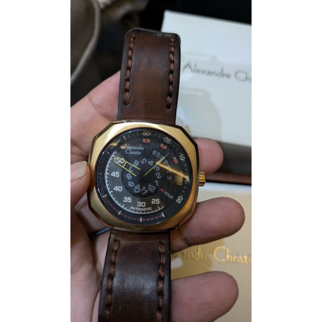 Jam tangan watch AC alexandre christie otomatis