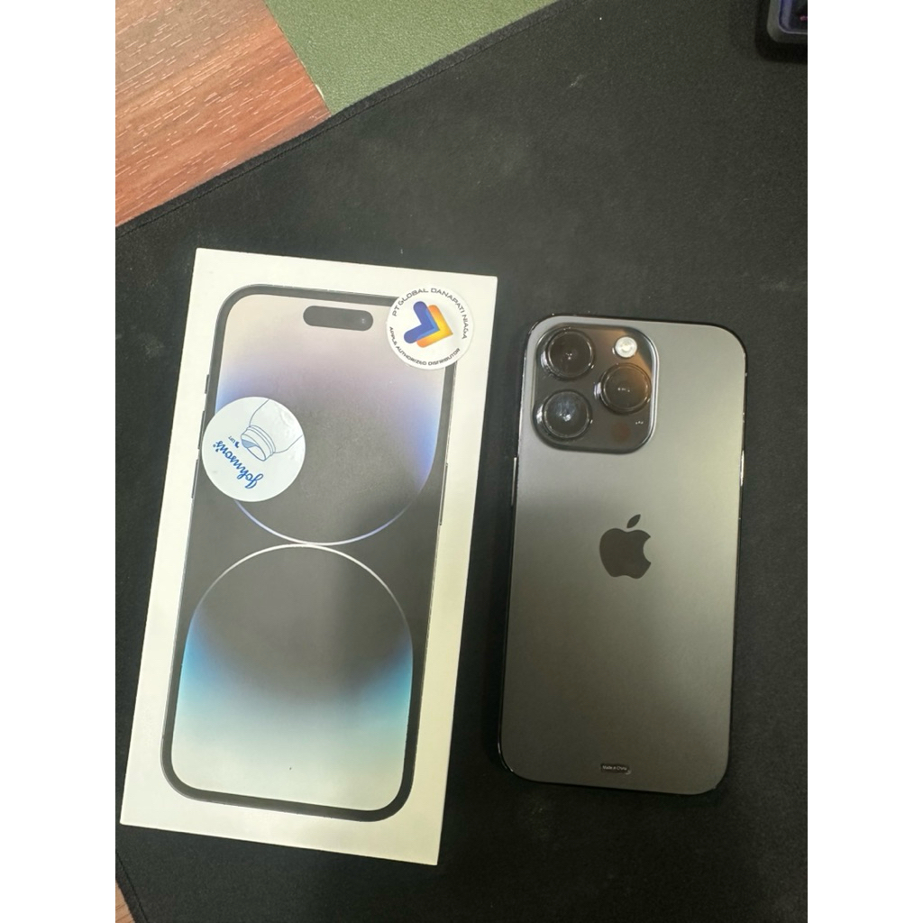 Apple iphone 14 Pro 128GB Eks Resmi BH 81% Lengkap