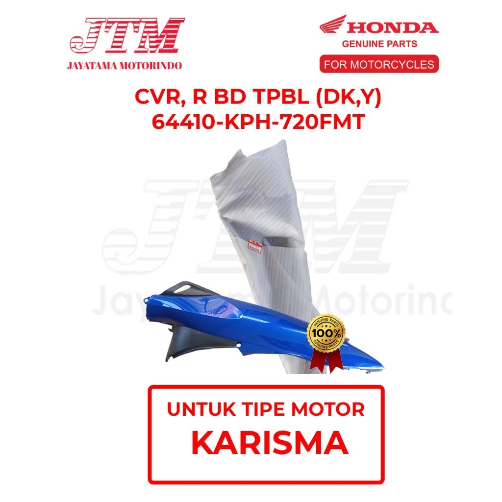 COVER BODY R BD TP (DK,Y) 64410-KPH-720FMT