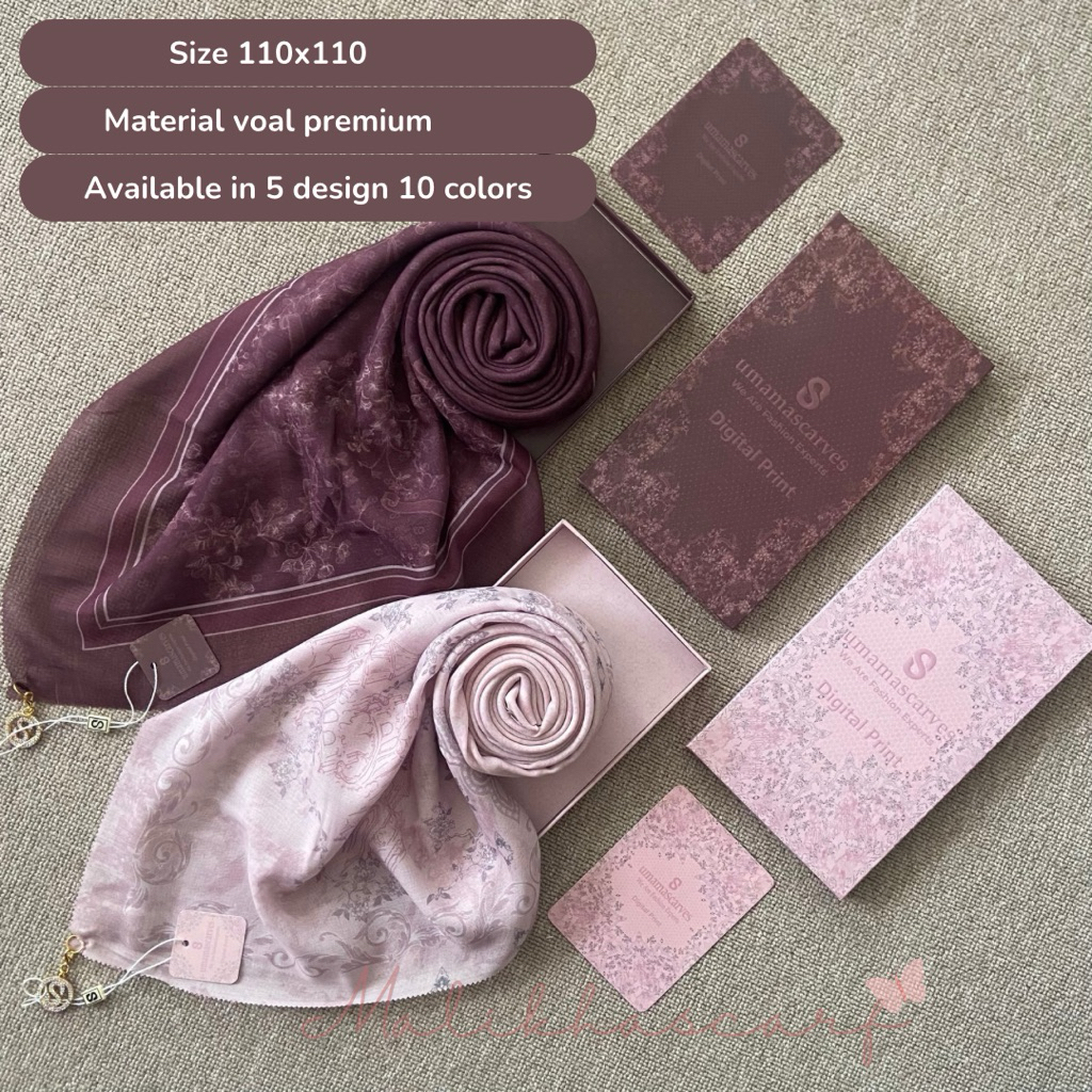 UMAMA SCARVES MOTIF BOX PREMIUM