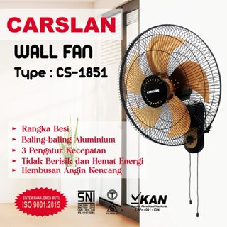 Kipas Angin Tornado Wallfan/ Kipas Dinding Tornado 18inch Carslan CS-1851 kip as