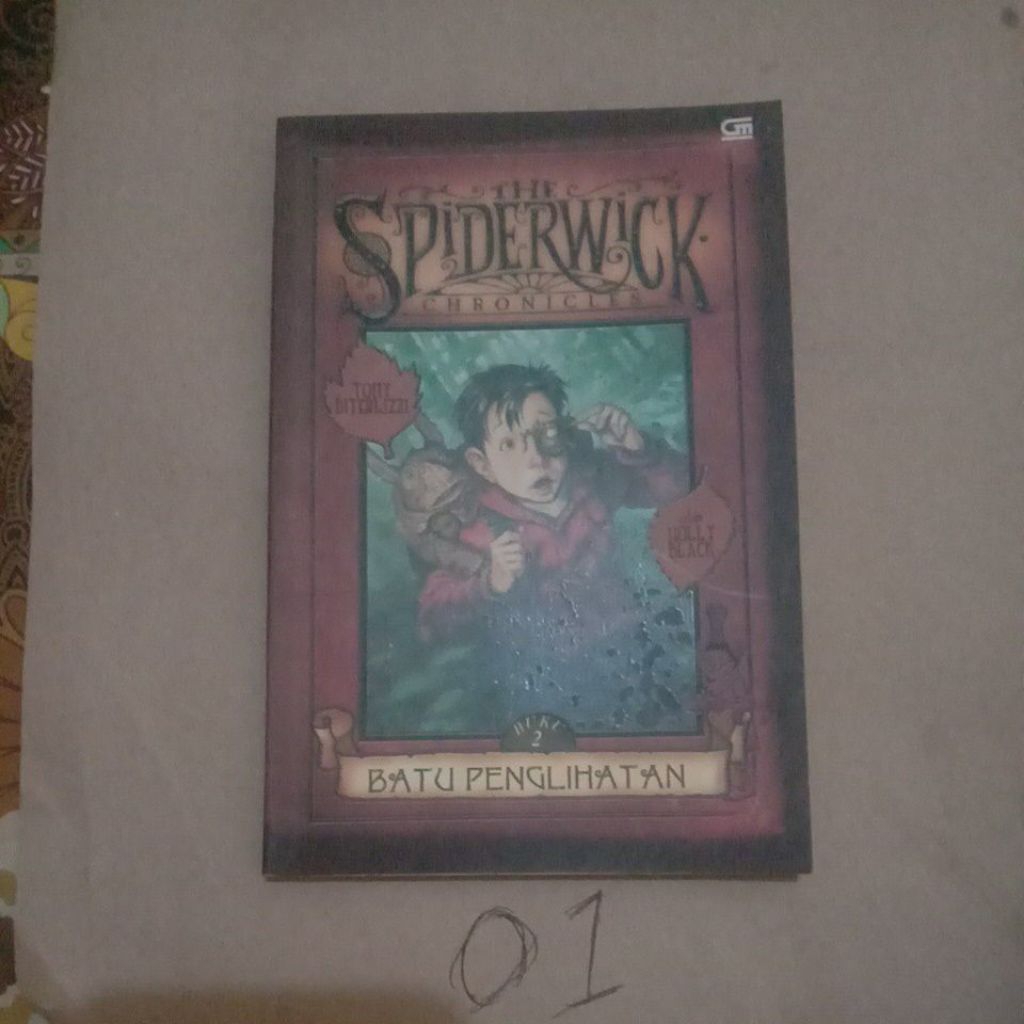 BUKU SPIDERWICK CHRONICLES,BATU PENGLIHATAN (GM)