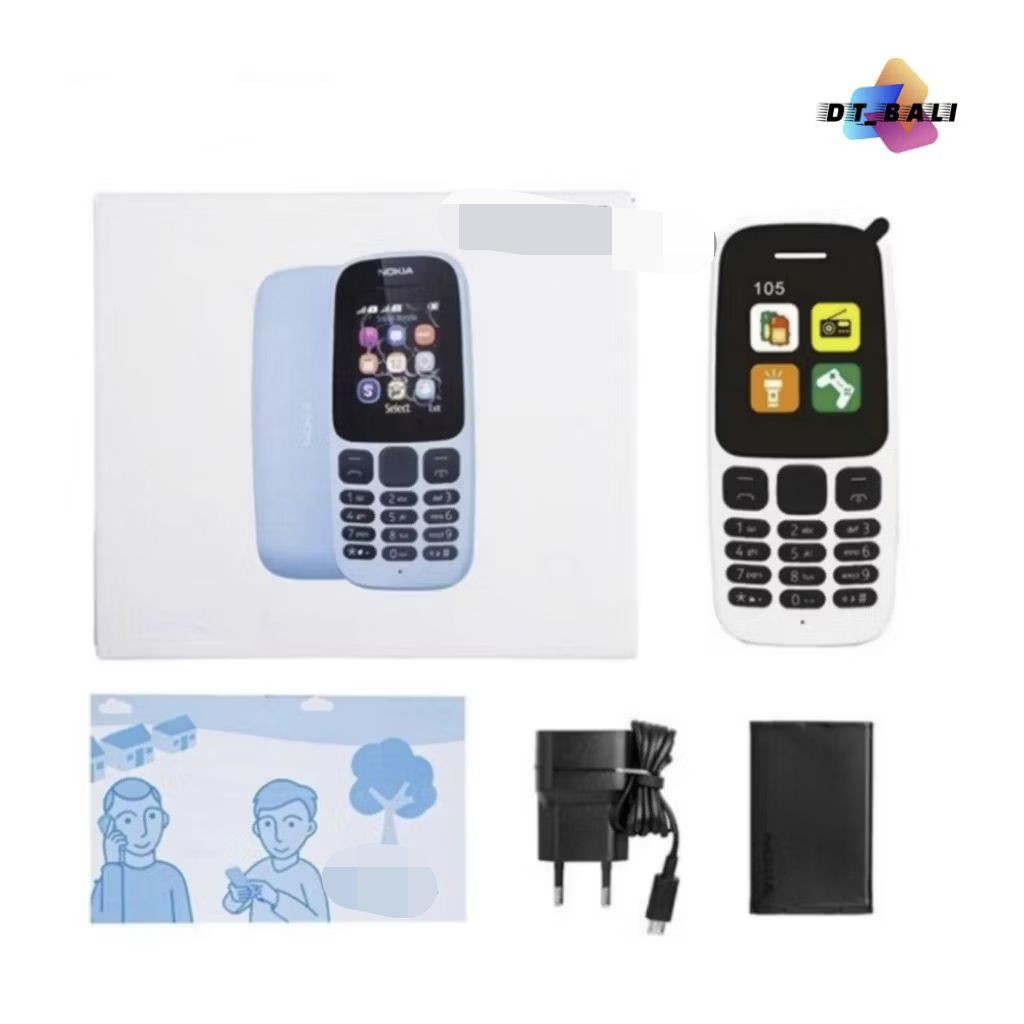 Hp Jadul Nokiaa 105 2019 Dual Sim