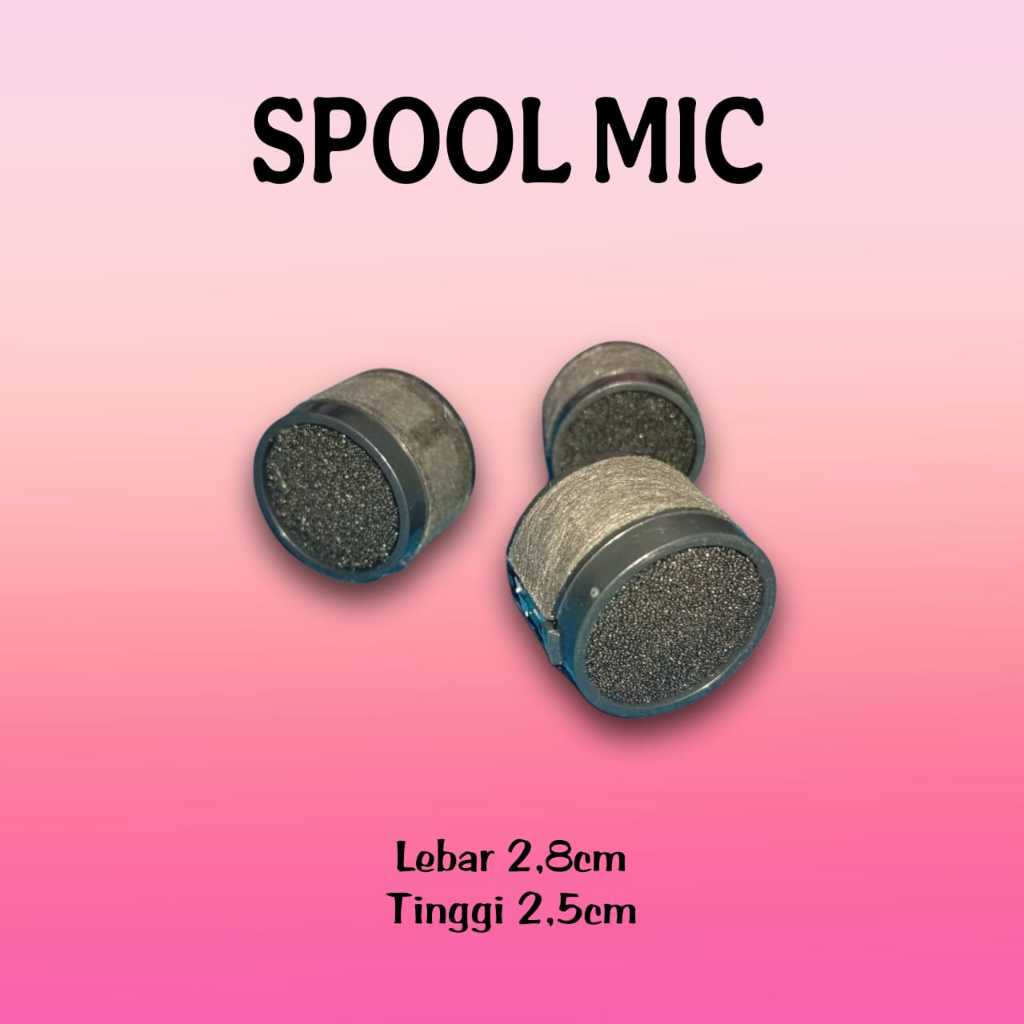 Spool Mikrofon Biasa Spool Mikrofon kecil