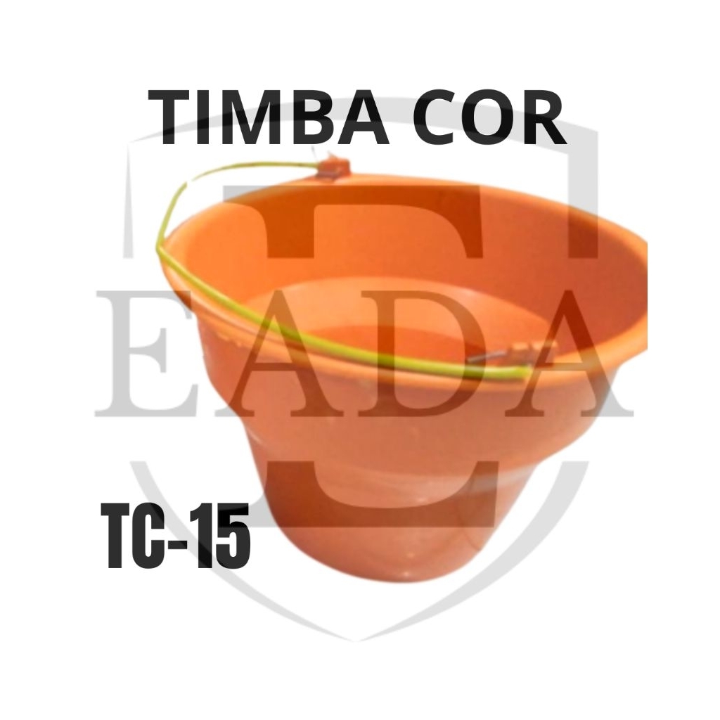 TIMBA COR TC-15 MERK KURA TIDAK MUDAH PECAH / TIMBA PLASTIK / TIMBA PROYEK / EMBER COR / EMBER PROYE