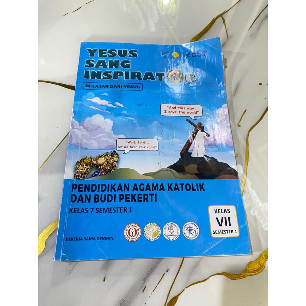 Buku Yesus Sang Inspirator Kelas 7 Semester 1