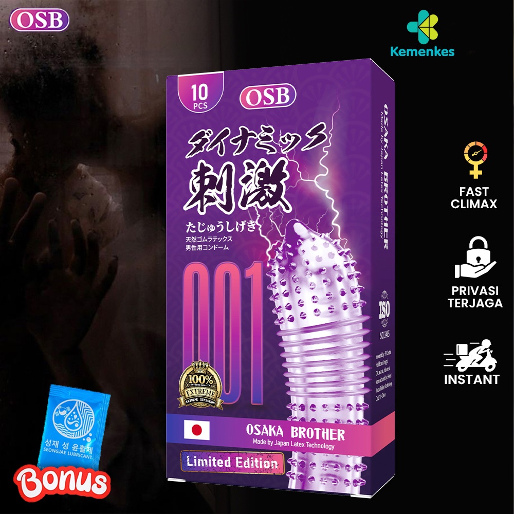 Kondom Happypapa Tipis 0.01 Bergerigi Extreme Bergerigi